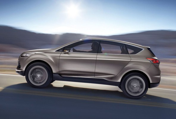 Ford vertrek concept: Nižji, športnejši in elegantnejši kompaktni športni terenec