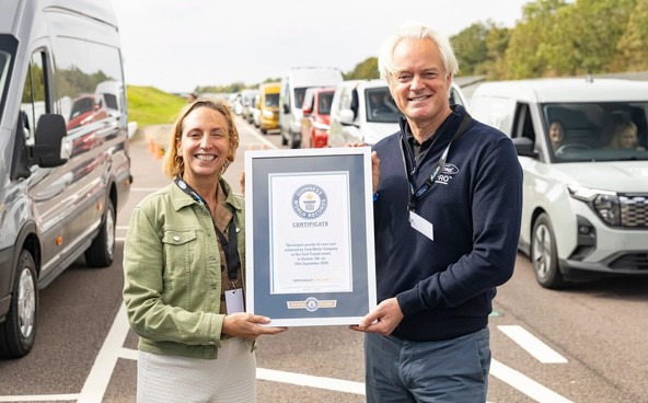 Ford Transit: Postavljanje rekordov je za ta dostavnik vsakdanja rutina