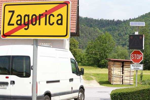 Collision Preventing Safety System podjetja A.s.K.: Nevarno križišče Zagorica v občini Litija odslej varnejše s sistemom COPS@road