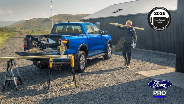 Ford Ranger PHEV: Mednarodni pickup za leto 2026/2027