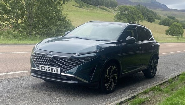 Nissan Qashqai e-POWER : Doseg dizelskega motorja z občutkom električnega