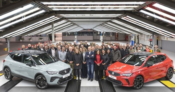 SEAT Ibiza in Arona: SEAT v tovarni v Martorellu začenja proizvodnjo novih modelov